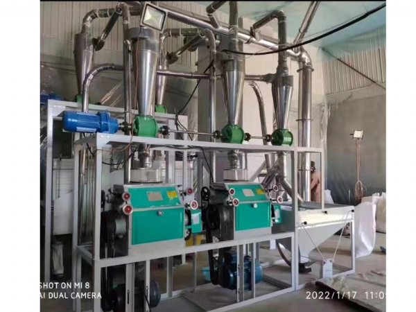 2臺磨皮芯分離研磨設備