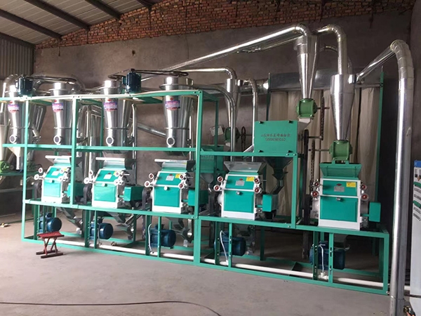 日產20-100噸的中型面粉加工設備的相關介紹